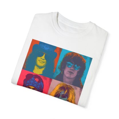 White Guns N’ Roses T-Shirt | Fresh Take on Iconic Rock Style - Image 5