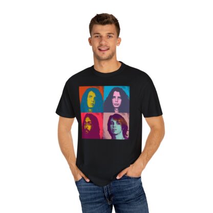Soundgarden Tie-Dye Shirt | Bold Grunge Rock Style - Image 4