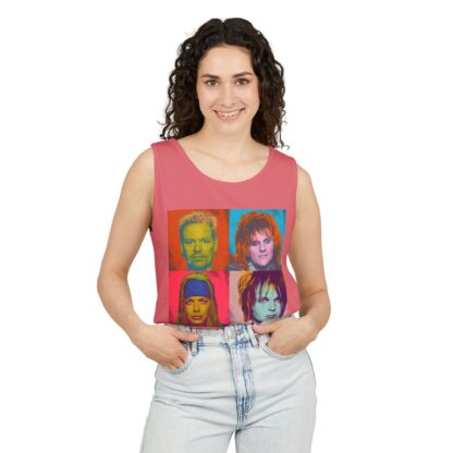 Poison Band Tank Top | Iconic Glam Rock Style - Image 16