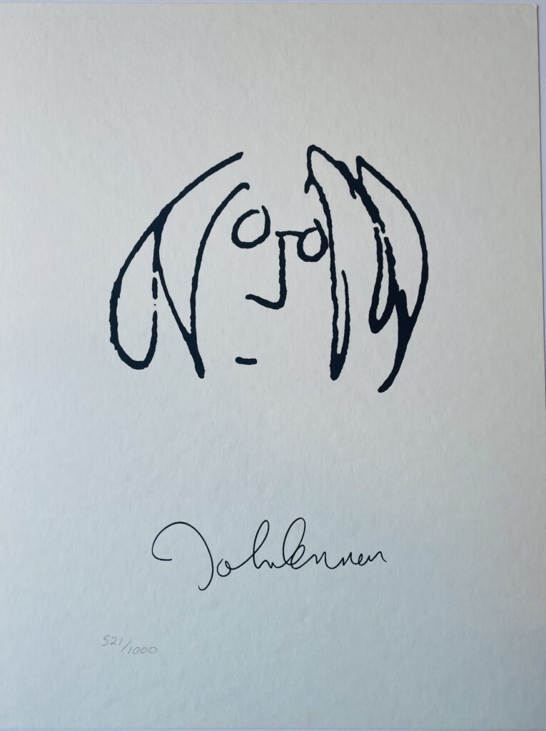 John Lennon's siganature